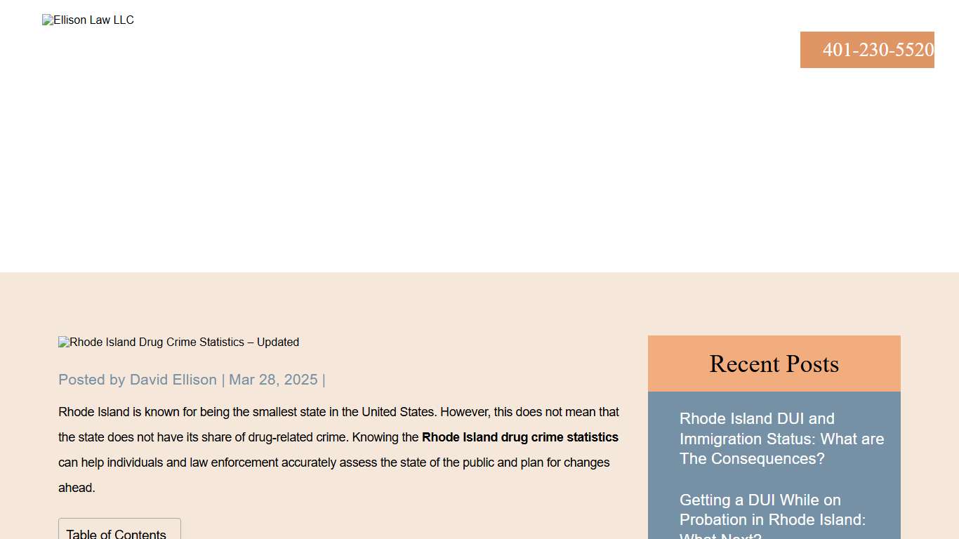 Rhode Island Drug Crime Statistics - Updated 2026